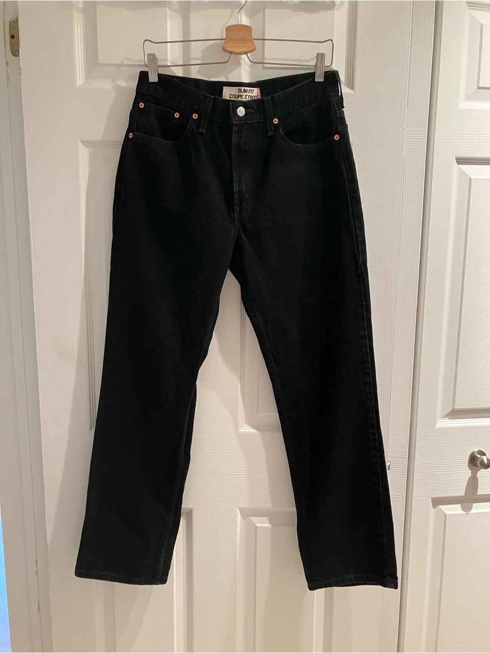 Slim Fit Black Jeans